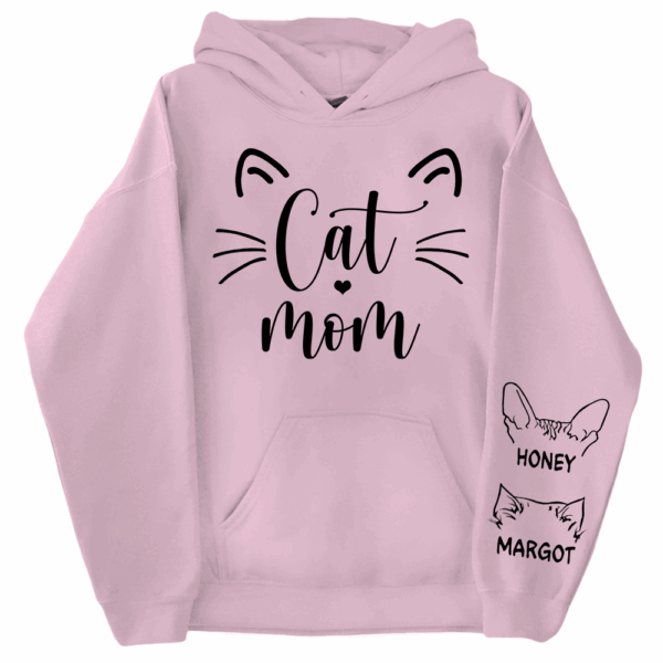 Cat Mom - Personalized Shirt - Gift For Cat Lover, Cat Mom, Mother's Day Gift - Image 11