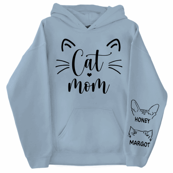 Cat Mom - Personalized Shirt - Gift For Cat Lover, Cat Mom, Mother's Day Gift - Image 10