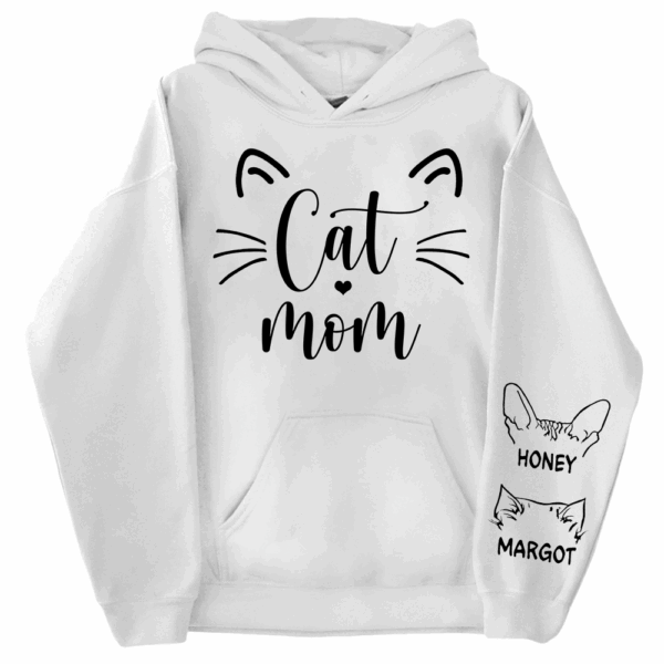 Cat Mom - Personalized Shirt - Gift For Cat Lover, Cat Mom, Mother's Day Gift - Image 8