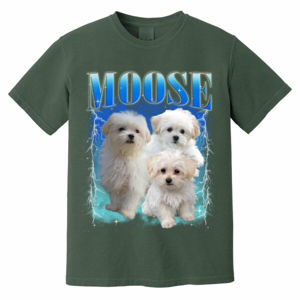 Comfort Colors Custom Bootleg Shirt, Custom Pet Shirt, Custom Dog Shirt, Dog Remembrance Gift - Image 10