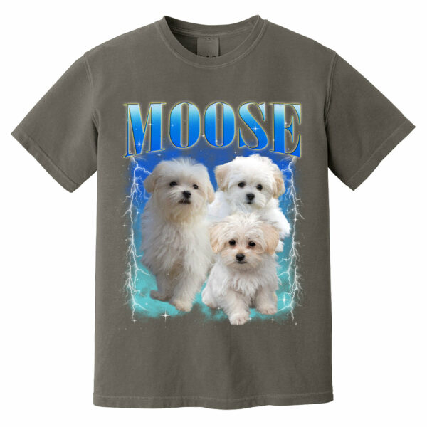 Comfort Colors Custom Bootleg Shirt, Custom Pet Shirt, Custom Dog Shirt, Dog Remembrance Gift - Image 7