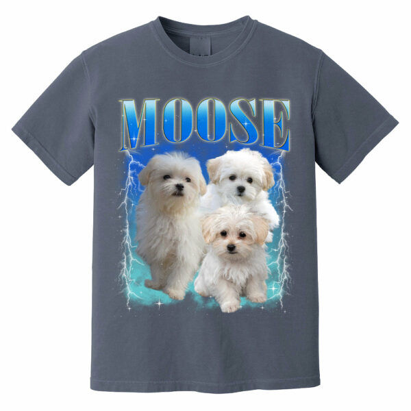 Comfort Colors Custom Bootleg Shirt, Custom Pet Shirt, Custom Dog Shirt, Dog Remembrance Gift - Image 6