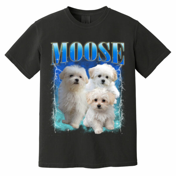 Comfort Colors Custom Bootleg Shirt, Custom Pet Shirt, Custom Dog Shirt, Dog Remembrance Gift - Image 5