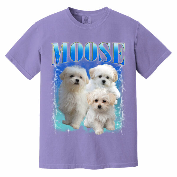 Comfort Colors Custom Bootleg Shirt, Custom Pet Shirt, Custom Dog Shirt, Dog Remembrance Gift - Image 13
