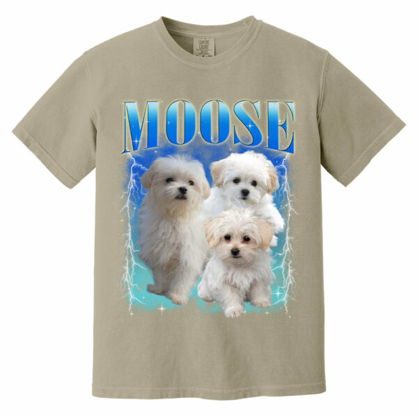 Comfort Colors Custom Bootleg Shirt, Custom Pet Shirt, Custom Dog Shirt, Dog Remembrance Gift - Image 8