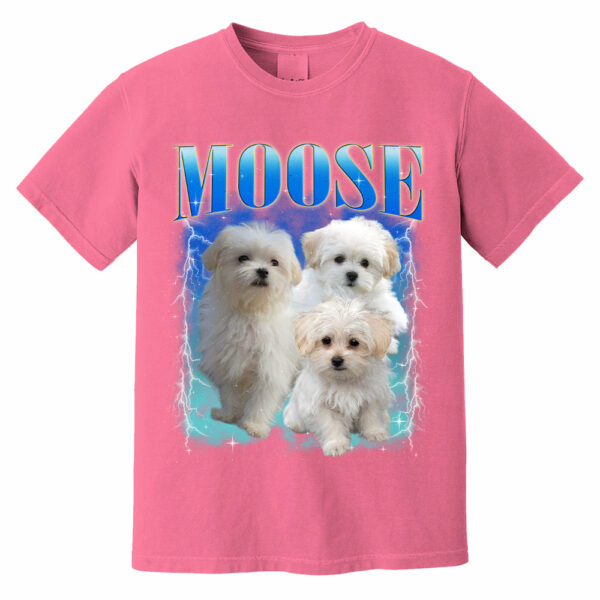 Comfort Colors Custom Bootleg Shirt, Custom Pet Shirt, Custom Dog Shirt, Dog Remembrance Gift - Image 16