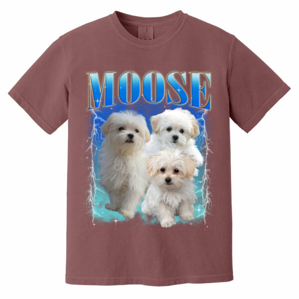 Comfort Colors Custom Bootleg Shirt, Custom Pet Shirt, Custom Dog Shirt, Dog Remembrance Gift - Image 9