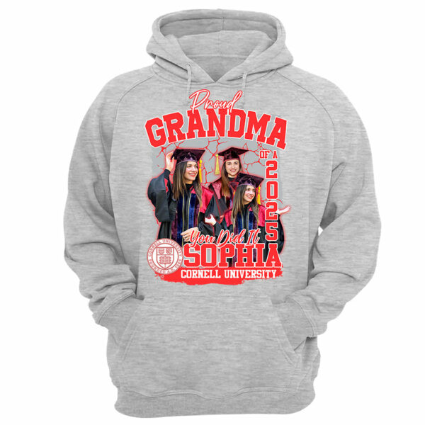 Congratulation Graduation Shirt - Custom Graduation 2025 Shirt, Proud Mom Of A 2025 You Did It - YN2103 - Image 14