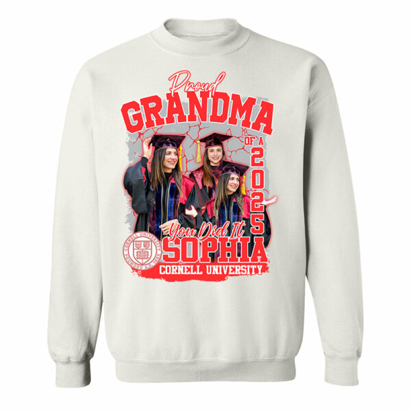 Congratulation Graduation Shirt - Custom Graduation 2025 Shirt, Proud Mom Of A 2025 You Did It - YN2103 - Image 10