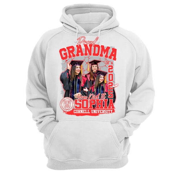 Congratulation Graduation Shirt - Custom Graduation 2025 Shirt, Proud Mom Of A 2025 You Did It - YN2103 - Image 13