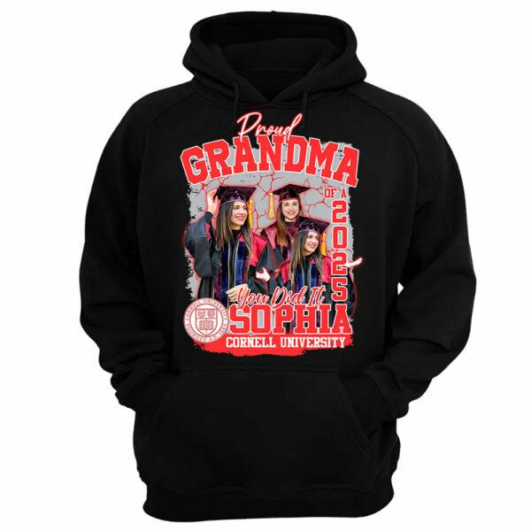 Congratulation Graduation Shirt - Custom Graduation 2025 Shirt, Proud Mom Of A 2025 You Did It - YN2103 - Image 12