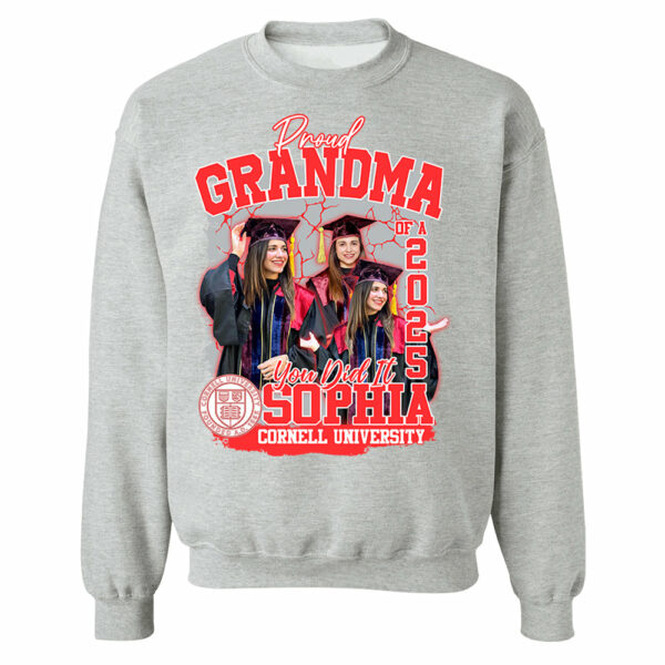 Congratulation Graduation Shirt - Custom Graduation 2025 Shirt, Proud Mom Of A 2025 You Did It - YN2103 - Image 11