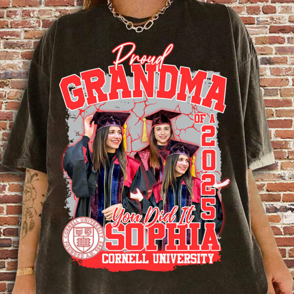 Congratulation Graduation Shirt - Custom Graduation 2025 Shirt, Proud Mom Of A 2025 You Did It - YN2103