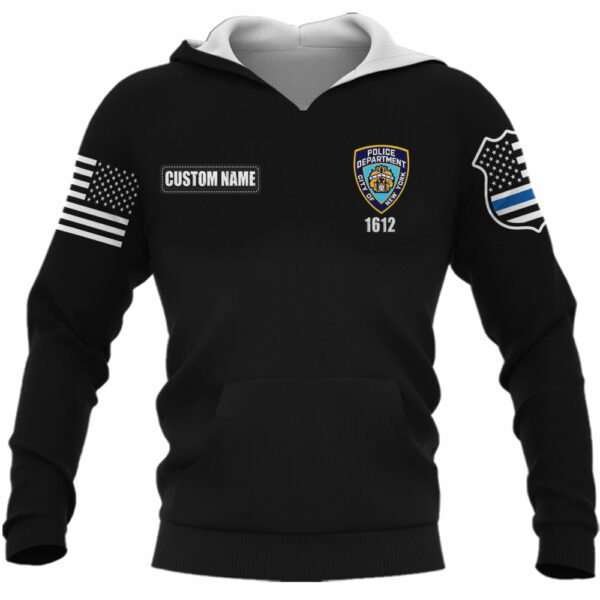 Custom All Over Print Shirt For Police Custom Police Shirt K1702 - Image 3