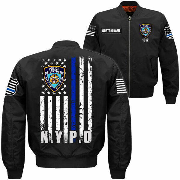 Custom All Over Print Shirt For Police Custom Police Shirt K1702 - Image 4