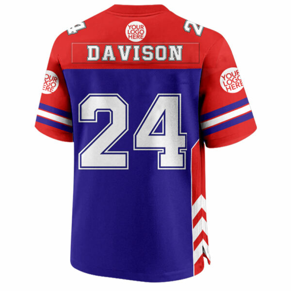 Custom American Football Team Football Jersey Gift For Football Lovers - Personalized Gift For Football Player - Image 3