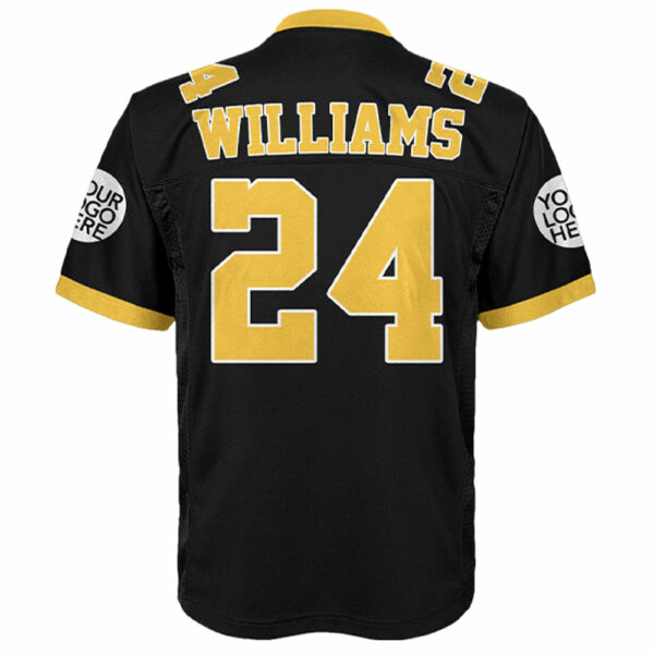 Custom Any Two Football Team, Personalized Team Name And Number Football Jersey, V-neck Short Sleeve Jersey Shirt, Football Jerseys - Image 10