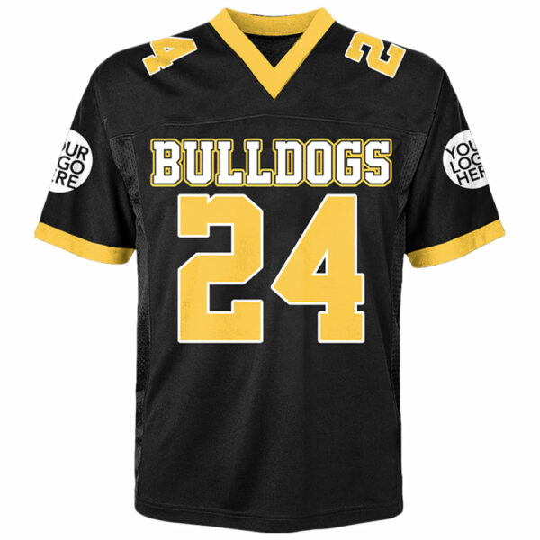 Custom Any Two Football Team, Personalized Team Name And Number Football Jersey, V-neck Short Sleeve Jersey Shirt, Football Jerseys - Image 8