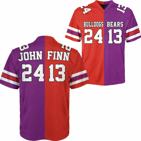 Custom Any Two Football Team, Personalized Team Name And Number Football Jersey, V-neck Short Sleeve Jersey Shirt, Football Jerseys - Image 5