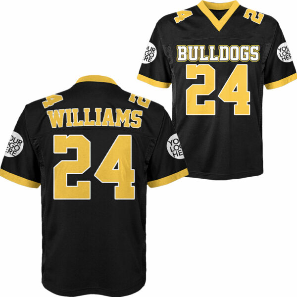 Custom Any Two Football Team, Personalized Team Name And Number Football Jersey, V-neck Short Sleeve Jersey Shirt, Football Jerseys - Image 6