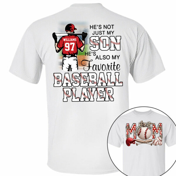 Custom Baseball GameDay, Baseball Mom Shirt, Gift For Baseball Lover A2110 - Image 2