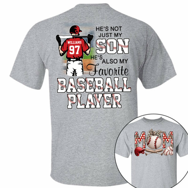Custom Baseball GameDay, Baseball Mom Shirt, Gift For Baseball Lover A2110 - Image 3