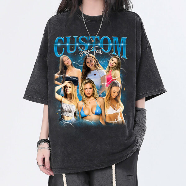 Custom Bootleg Rap Custom Vintage 90s Custom Shirt - Image 3