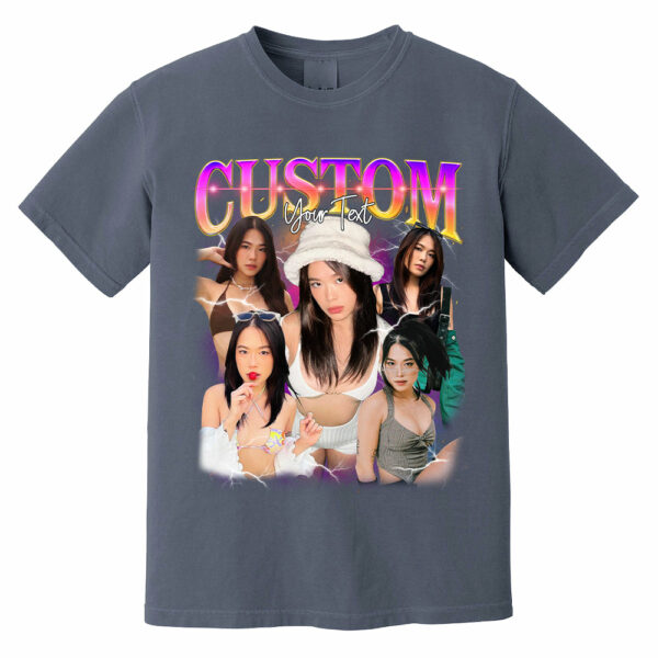 Custom Bootleg Rap Tee, Custom Photo - Vintage Graphic 90s T-shirt, Custom Photo Shirt, Custom Your Own Bootleg Idea Here, Insert Your Design - Image 7