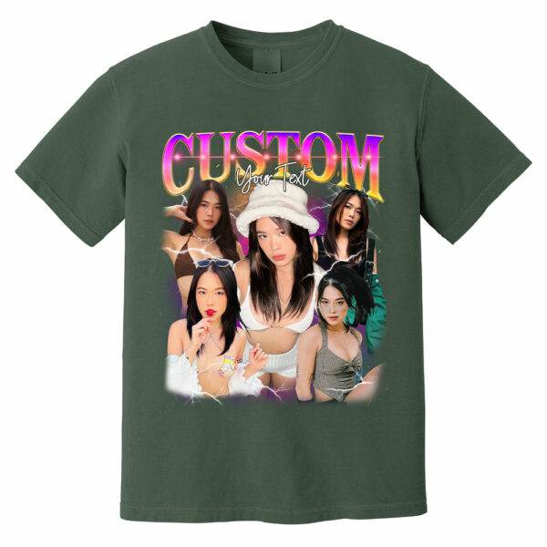 Custom Bootleg Rap Tee, Custom Photo - Vintage Graphic 90s T-shirt, Custom Photo Shirt, Custom Your Own Bootleg Idea Here, Insert Your Design - Image 12