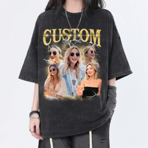 Custom Bootleg Rap Tee, Custom Photo - Vintage Graphic 90s T-shirt, Custom Photo Shirt, Custom Your Own Bootleg Idea Here, Insert Your Design