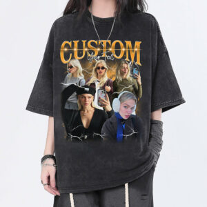 Custom Bootleg Rap Tee, Custom Photo - Vintage Graphic 90s T-shirt, Custom Photo Shirt, Custom Your Own Bootleg Idea Here, Insert Your Design