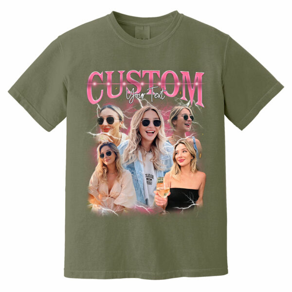 Custom Bootleg Rap Tee, Custom Photo - Vintage Graphic 90s T-shirt, Custom Photo Shirt, Custom Your Own Bootleg Idea Here, Insert Your Design - Image 10