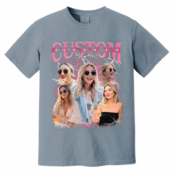 Custom Bootleg Rap Tee, Custom Photo - Vintage Graphic 90s T-shirt, Custom Photo Shirt, Custom Your Own Bootleg Idea Here, Insert Your Design - Image 12