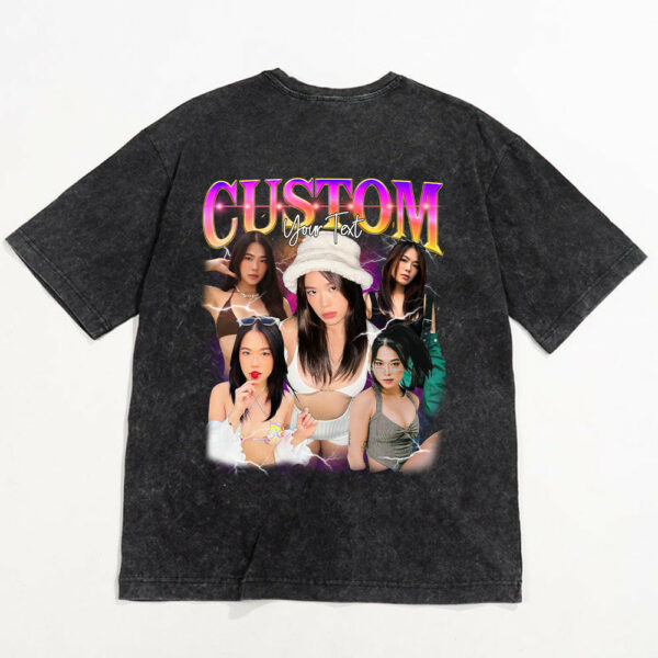 Custom Bootleg Rap Tee, Custom Photo - Vintage Graphic 90s T-shirt, Custom Photo Shirt, Custom Your Own Bootleg Idea Here, Insert Your Design - Image 4