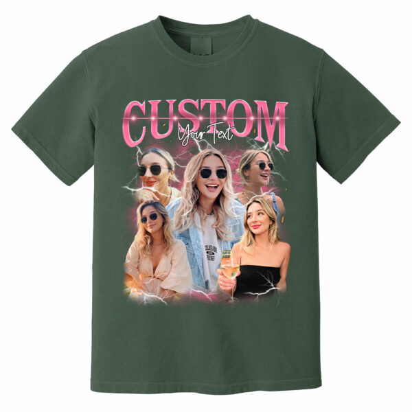 Custom Bootleg Rap Tee, Custom Photo - Vintage Graphic 90s T-shirt, Custom Photo Shirt, Custom Your Own Bootleg Idea Here, Insert Your Design - Image 9