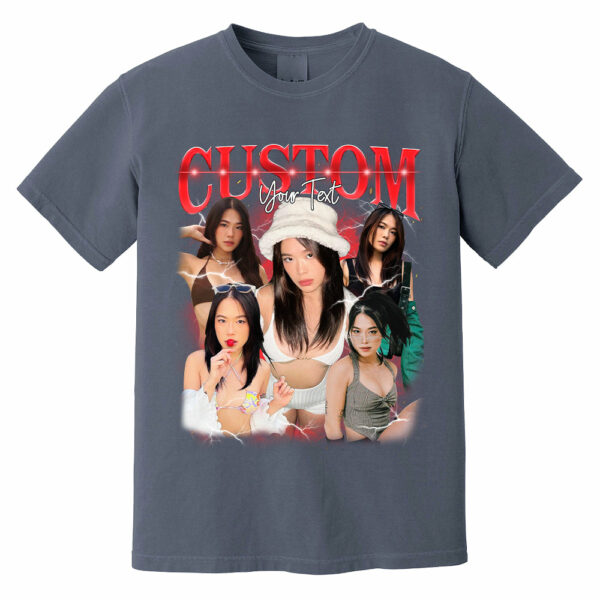 Custom Bootleg Rap Tee, Custom Photo - Vintage Graphic 90s T-shirt, Custom Photo Shirt, Custom Your Own Bootleg Idea Here, Insert Your Design - Image 7