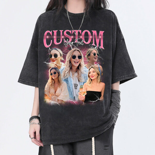 Custom Bootleg Rap Tee, Custom Photo - Vintage Graphic 90s T-shirt, Custom Photo Shirt, Custom Your Own Bootleg Idea Here, Insert Your Design