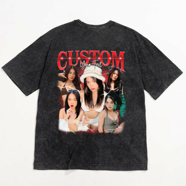 Custom Bootleg Rap Tee, Custom Photo - Vintage Graphic 90s T-shirt, Custom Photo Shirt, Custom Your Own Bootleg Idea Here, Insert Your Design - Image 4