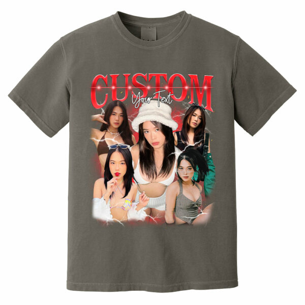 Custom Bootleg Rap Tee, Custom Photo - Vintage Graphic 90s T-shirt, Custom Photo Shirt, Custom Your Own Bootleg Idea Here, Insert Your Design - Image 6