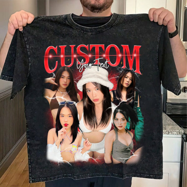 Custom Bootleg Rap Tee, Custom Photo - Vintage Graphic 90s T-shirt, Custom Photo Shirt, Custom Your Own Bootleg Idea Here, Insert Your Design - Image 2
