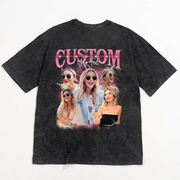 Custom Bootleg Rap Tee, Custom Photo - Vintage Graphic 90s T-shirt, Custom Photo Shirt, Custom Your Own Bootleg Idea Here, Insert Your Design - Image 4
