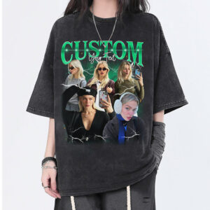 Custom Bootleg Rap Tee, Custom Photo - Vintage Graphic 90s T-shirt, Custom Photo Shirt, Custom Your Own Bootleg Idea Here, Insert Your Design