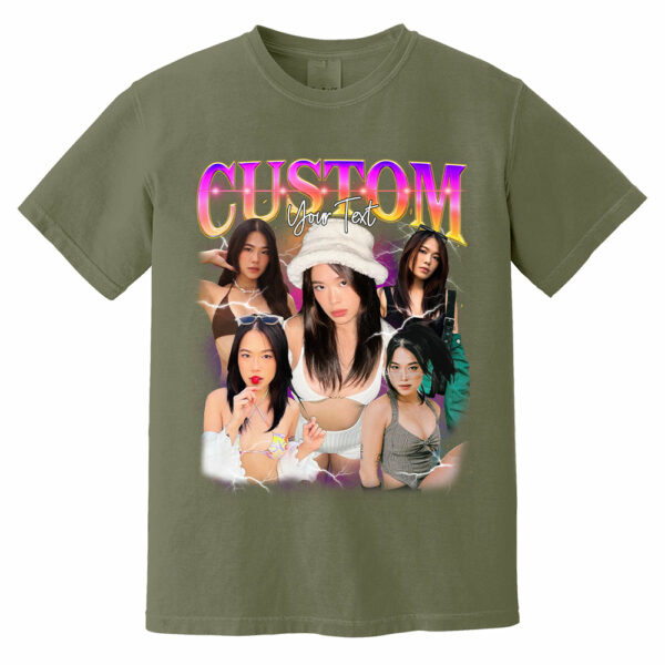 Custom Bootleg Rap Tee, Custom Photo Shirt, Custom Photo Vintage Graphic 90s Tshirt, CUSTOM Your Own Bootleg Idea Here, Insert Your Design - Image 17
