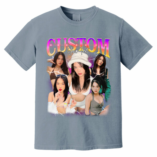 Custom Bootleg Rap Tee, Custom Photo Shirt, Custom Photo Vintage Graphic 90s Tshirt, CUSTOM Your Own Bootleg Idea Here, Insert Your Design - Image 13