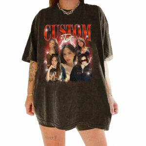 Custom Bootleg Rap Tee Custom T-Shirts with Picture