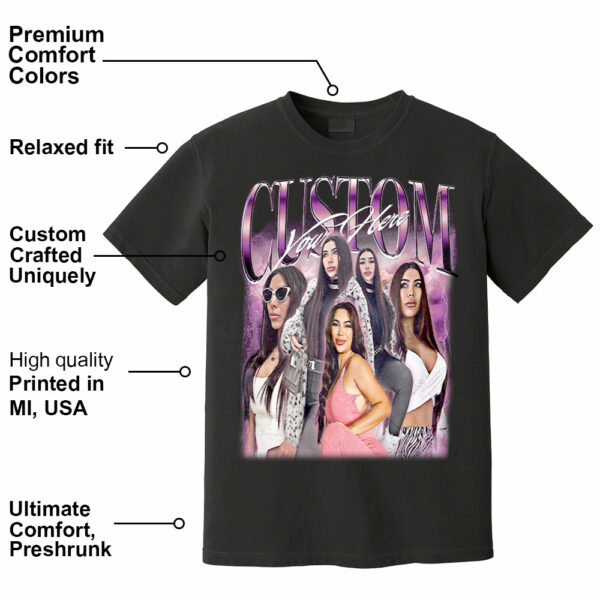 Custom Bootleg Rap Tee Custom Your Girlfriend Boyfriend Vintage Graphic 90s Tshirt - Image 16