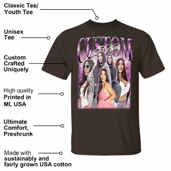 Custom Bootleg Rap Tee Custom Your Girlfriend Boyfriend Vintage Graphic 90s Tshirt - Image 17