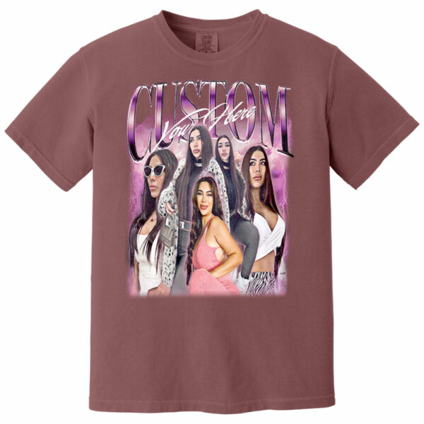 Custom Bootleg Rap Tee Custom Your Girlfriend Boyfriend Vintage Graphic 90s Tshirt - Image 4