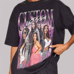 Custom Bootleg Rap Tee Custom Your Girlfriend Boyfriend Vintage Graphic 90s Tshirt