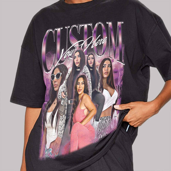 Custom Bootleg Rap Tee Custom Your Girlfriend Boyfriend Vintage Graphic 90s Tshirt